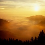 sunset-mountains-landscapes-mist-1600×1200-hd-wallpaper